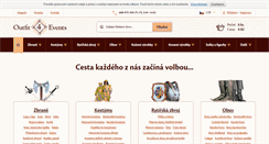 Desktop Screenshot of outfit4events.cz